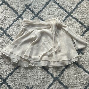 Aerie Cream Wrap Skater Sarong